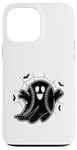 Coque pour iPhone 13 Pro Max Pichet attrape-balle molle fantôme d'Halloween