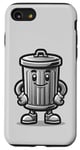 iPhone SE (2020) / 7 / 8 Garbage Trash Can Cartoon Character Design Case