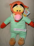 PELUCHE DOUDOU WINNIE L' OURSON TIGROU  PYJAMA 36 CM DISNEY NEUVE