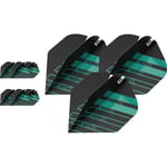 Target Darts Rob Cross Pro Ultra No2 Dart Flights x 3 - Black