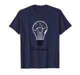 Sagrada Familia Gaudi Lightbulb & Stars - Barcelona Souvenir T-Shirt