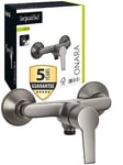 aquaSu® Mitigeur de douche Onara, type 1/2" sortie de douche en bas, fixation murale, raccords standard S, cartouche en céramique, noyau en laiton, industriel, 798679