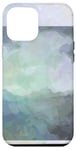 Coque pour iPhone 12 Pro Max Bleu aquarelle Design Art abstrait