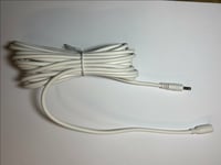 WHITE 5M Long Extension Cable Lead Cord for Echo Dot 3rd Generation