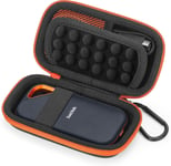 YINKE Hard Case for SanDisk Extreme/SanDisk PRO 1TB 2TB 500GB /WD my... 