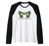 Green Gnomes In St Patricks Day Costume For Drinking Buddies Raglan Baseball Tee