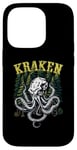 Coque pour iPhone 14 Pro Kraken Cryptozoologie Cryptozoologie Kraken