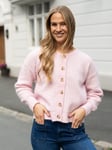 MSCH Copenhagen Evonna Nenaya Cardigan - Dame - Rosa - S/M