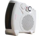 DAEWOO HEA1139 Portable Fan Heater - White, White