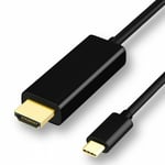 Cable Usb C vers HDMI pour relier un smartphone/tablette à une TV 4K