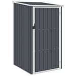 Fimei - Abri de jardin Anthracite 87x98x159 cm Acier galvanisé