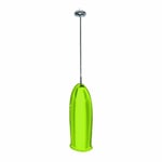 Bodum SCHIUMA Milk Frother (Stainless Stee L, Battery-Powered) - Green