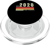 EST - 2020 - True Classic - Vintage Retro Aesthetic Birthday PopSockets PopGrip for MagSafe