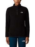 The North Face 100 Glacier Quarter Zip Fleece, Black