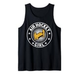 Air Hockey Player Girl Air Hockey Girl Tank Top