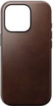 Nomad Modern Horween Leather Case (iPhone 16 Pro) - Brun