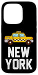 Coque pour iPhone 14 Pro New York City Graphic Tees - Cool New York City Funny Taxi