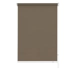 GARDINIA Store Enrouleur Occultant, Montage Mur/Plafond/Encadrement, Kit de Montage Inclus, Moka, 112 x 180 cm (LxH)