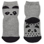 Liewood Nellie anti-slip socks panda – grey melange - 19/21