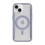 Incipio AeroGrip for MagSafe Series Case for iPhone 14, Slim, Form-fitting and unbelievably protective - Misty Lavender/Clear (IPH-2020-MLC)