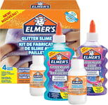 Elmer’s Glitter Slime Kit | Slime Supplies Include Purple & Blue Glitter Glue &