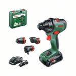 Bosch Skruvdragare ADV 18 i set med 1x2,5Ah batteri och laddare