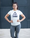 Reebok Activchill Graphic Tee - Chalk - M