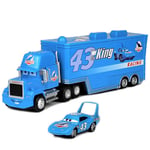 Blixten McQueen Jackson Storm Mack Farbror Lastbil Modell Chariot king