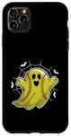 Coque pour iPhone 11 Pro Max Pichet attrape-balle molle fantôme d'Halloween