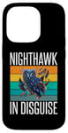 Coque pour iPhone 14 Pro Nighthawk en déguisement chouette