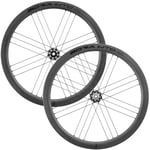 Campagnolo Bicycle Cycle Bora WTO 45 DB 2WF C23 Matt SH11 Wheels Black - Pair