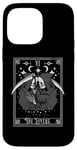 iPhone 14 Pro Max Vintage Tarot Card The Lovers Grim Reaper Occult Unholy Case