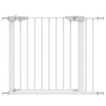 Barriere de Securite porte et escalier 88-96cm blanc pour animaux VOUNOT