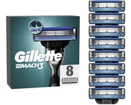 Gilette Mach3 Rakblad, 8-pack