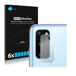 6x Film Protection Ecran pour Samsung Galaxy S20 5G (Caméra UNIQUEMENT) Film