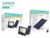 Faro Faretto Led Panneau Solaire Photovoltaïque 400W Avec Crépusculaire Linq