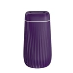 WENDUPPV Large Capacity 1L Humidifier Usb Desktop Home Creative Mute Double Spray Humidifier, Mini Safe Automatically Closes Diffuser Humidifier, for Bedroom 11x11x21cm (Color : Purple)