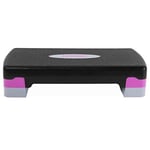 Tone Fitness Rose Stepper d'aérobic Mixte Adulte Noir/Violet Compact