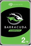 Seagate BarraCuda 2TB Desktop Hard Drive 3.5" 7200RPM 256MB Cache - ST2000DM008