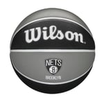 Wilson NBA Team Brooklyn Nets Ball WTB1300XBBRO, unisex, svart, basketbollar