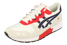 Asics Childrens Unisex Gel-lyte Gs White Trainers - Size UK 6