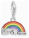 Thomas Sabo 1925-314-7 Rainbow Love Charm | Sterling Silver Jewellery