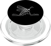 Entomologistes d'art linéaire Antlion PopSockets PopGrip pour MagSafe