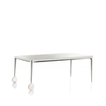 Magis - Big Will Extending table White aluminium frame/White top