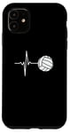 iPhone 11 Volleyball Volleyball Player Heartbeat Volleyball Lover Case