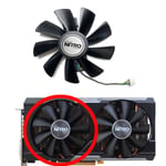 remplacement de la carte de fouille NITRO pour SAPPHIRE Radeon R9,380,380X,revenu du ventilateur,A8B2U, - Type left fan