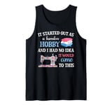 Quilting Knitting Crochet Sewing Machine Fabric Crafting Tank Top