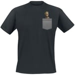 Guardians Of The Galaxy Pocket Groot T-Shirt black