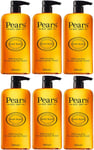 Pears Original Body Wash Pure & Gentle Wash With Natural Oils 500ml x 6