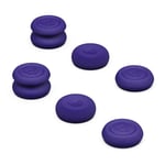 Jeu De Poignées De Joystick Pour Jeu De Vapeur,6 Pièces,Capuchon De Joystick Fps/Tps,Artefact En Silicone Antidérapant,Couvercle De Manette,Accessoires - Type Purple